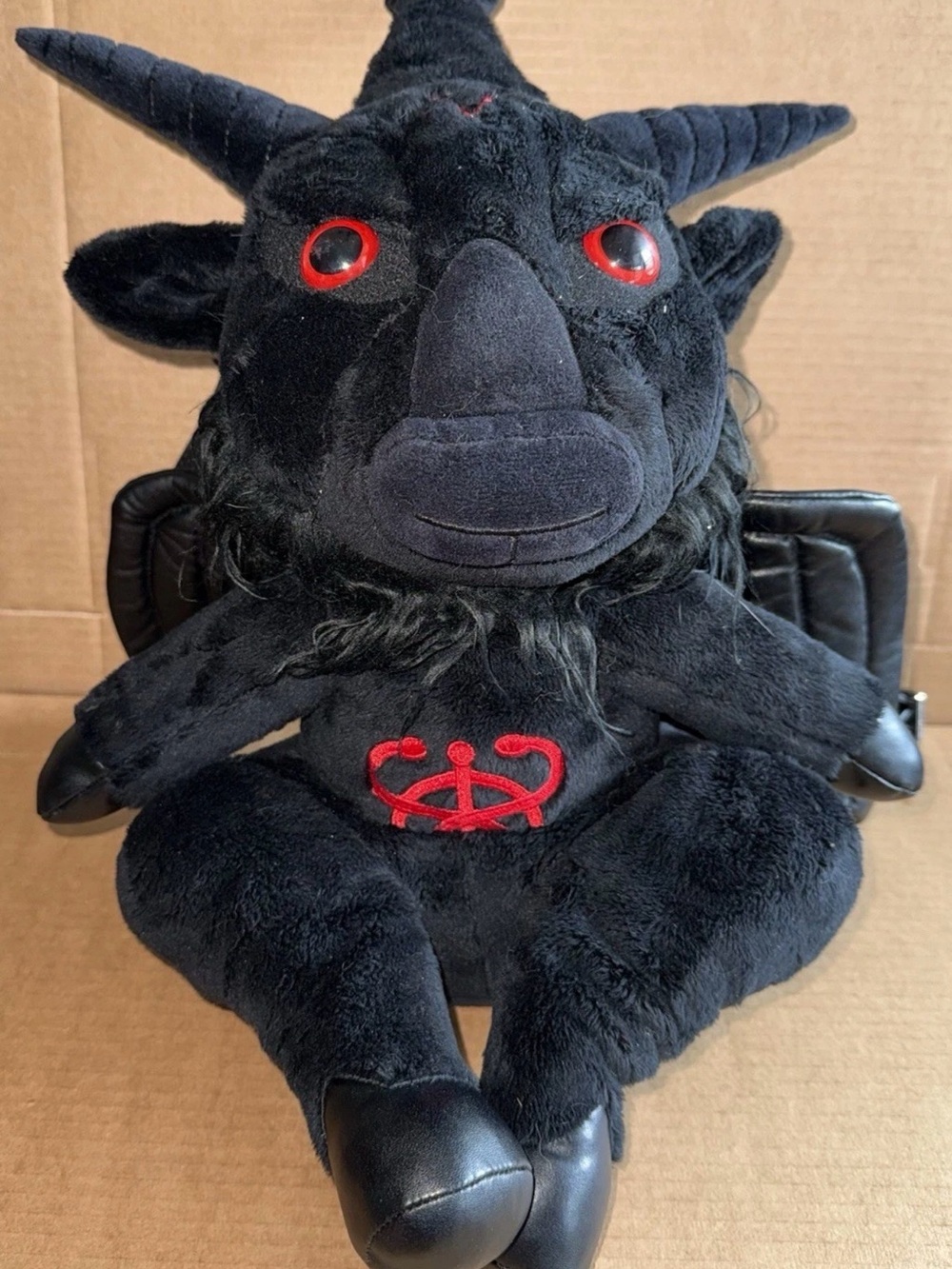 Killstar Kreeptures plush demonic Gothic figurine,  Dark Lord Backpack Bag